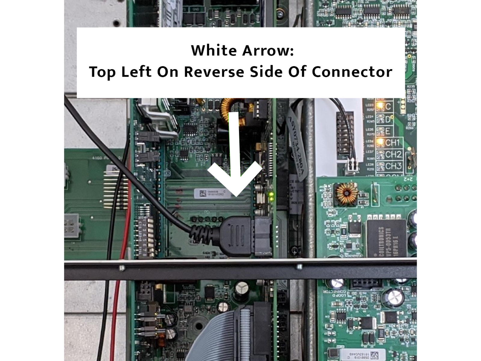 Figure 3b - connecting to a 4100ES