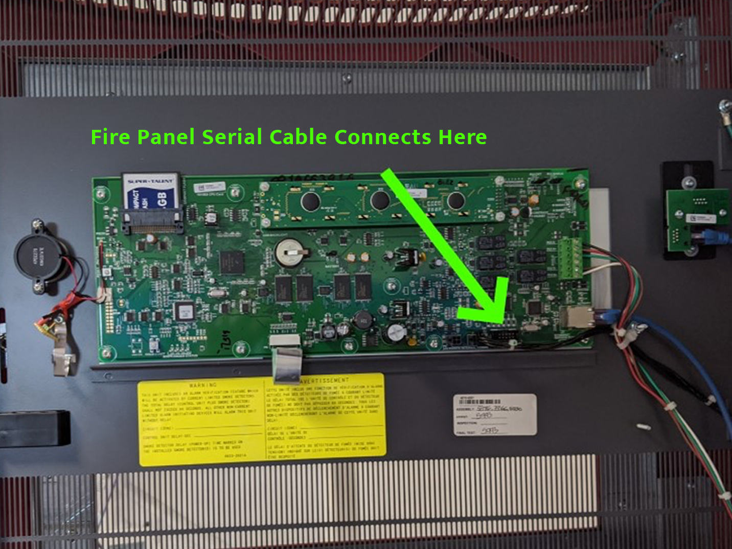 Figure 4a - connecting to a 4010ES