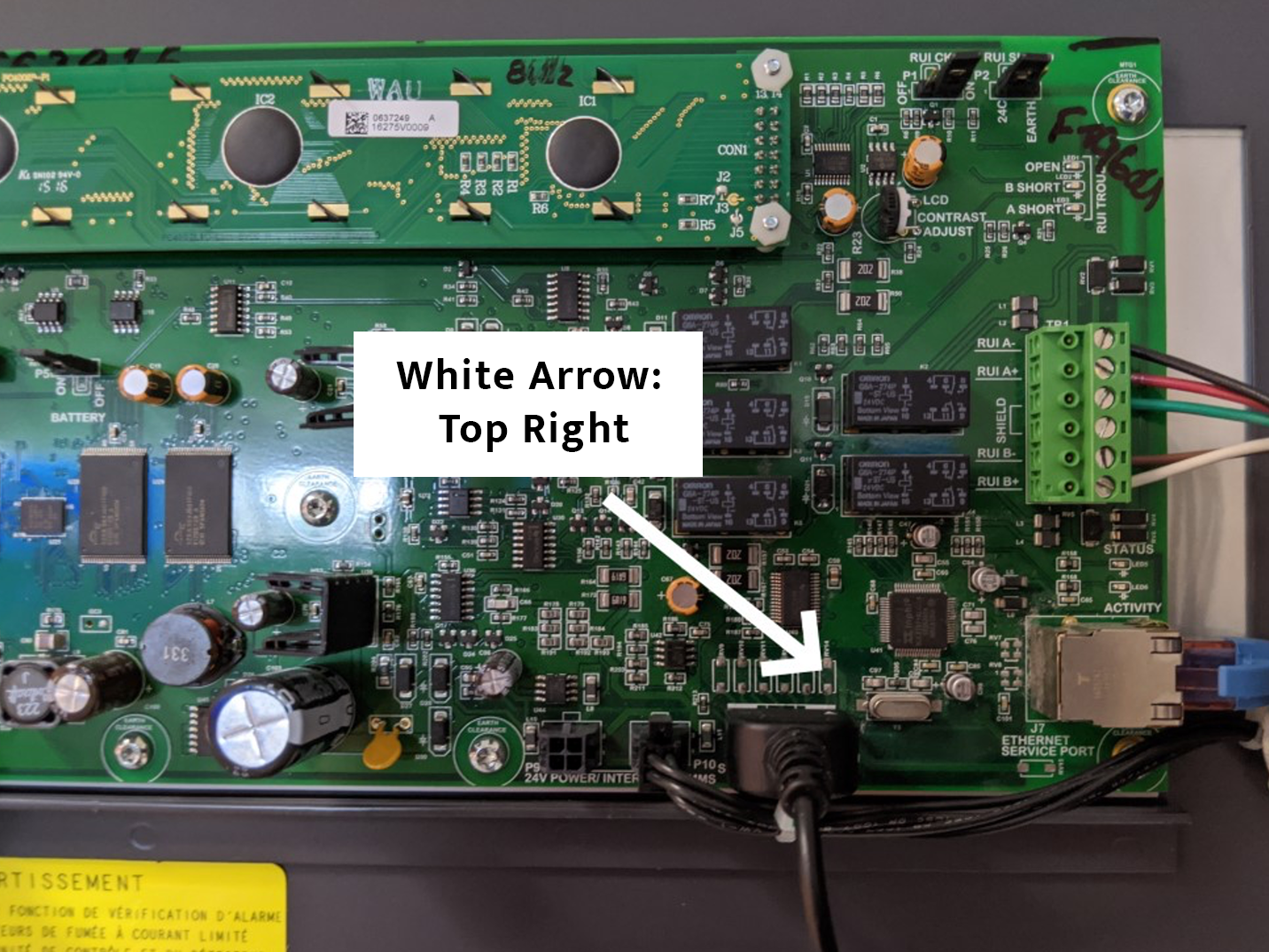 Figure 4b - connecting to a 4010ES