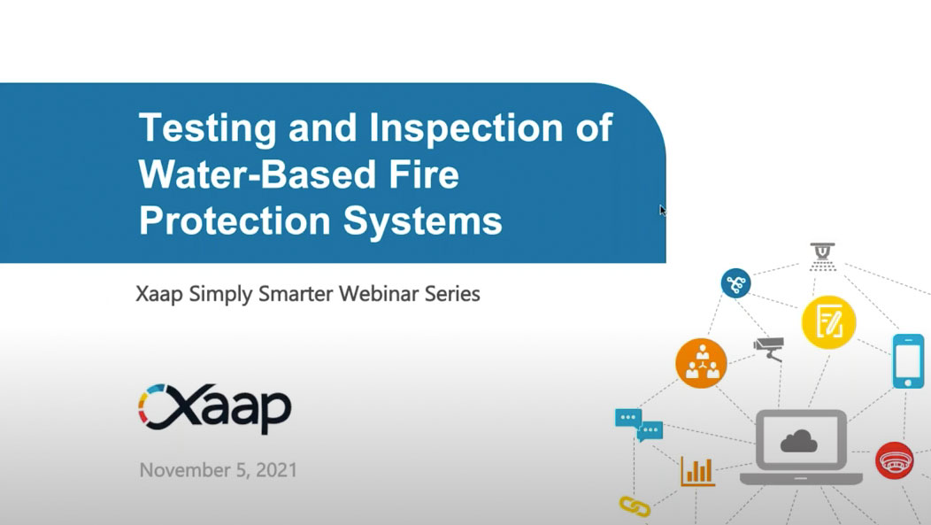Testing Inspection of water-based Fire Protection Systems